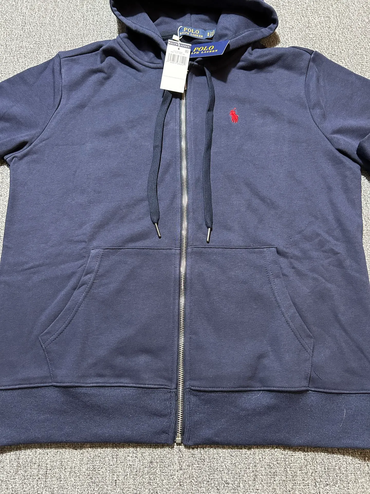 P250 Polo Ralph Lauren FW23 brand logo embroidered cardigan sweatshirt Size: S-XL